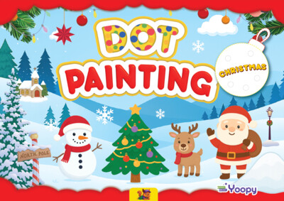 Dot Painting - Christmas - Rajzolj pöttyökkel §K