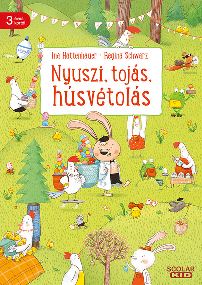 Nyuszi, tojás, húsvétolás §H