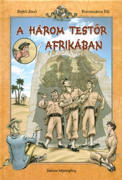 A három testőr Afrikában - Képregény