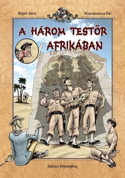 A három testőr Afrikában - Képregény (új kiadás)