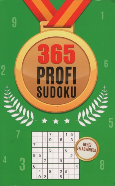 365 profi Sudoku - Nehéz feladványok