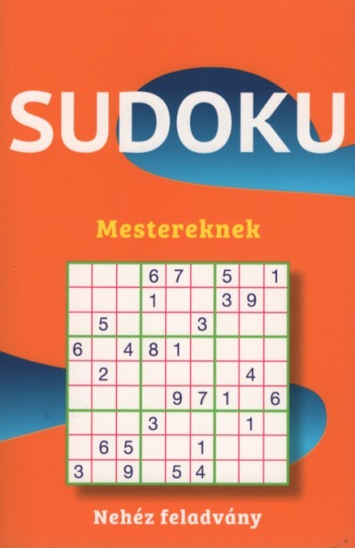 Sudoku mestereknek - Nehéz feladvány (narancs)