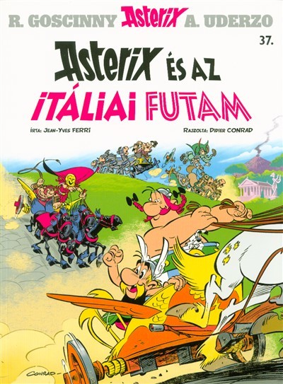  Asterix és az itáliai futam /Asterix 37. 