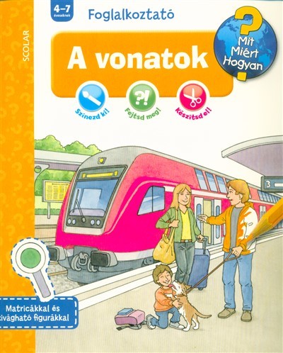 A vonatok - Mit? Miért? Hogyan? Foglalkoztató