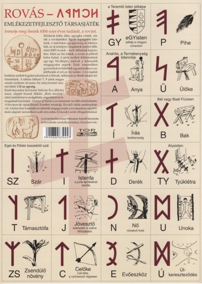ROVÁS - Emlékezetfejlesztő társasjáték (1 kihajtható lap)
