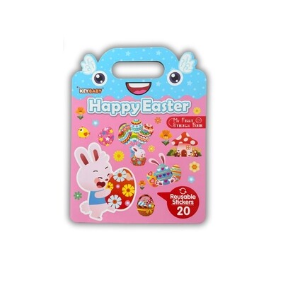 Happy Easter - My First Sticker Book - Reusable Stickers 20 §H