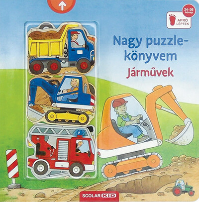 Nagy puzzle-könyvem - Járművek