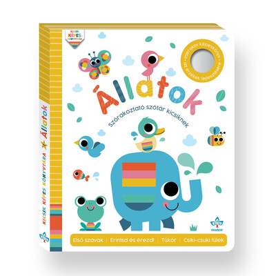 Állatok - Interaktív képeskönyv az érzékek fejlesztésére - Kicsik képes könyvtára