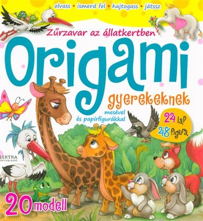 Origami gyerekeknek - Zűrzavar az állatkertben