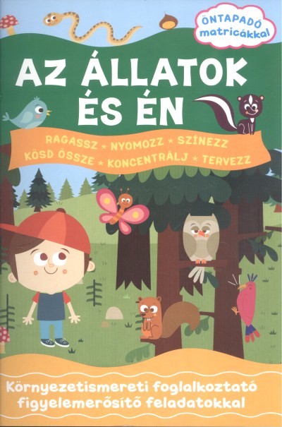Az állatok és én /Öntapadó matricákkal