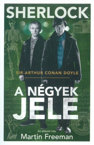 Sherlock Holmes: A négyek jele (BBC filmes borító)