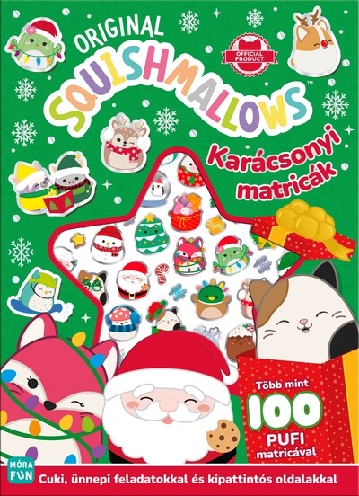 Squishmallows - Karácsonyi matricák §K