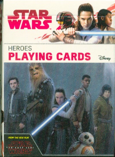 Star Wars: Az utolsó jedik póker kártya (heroes)