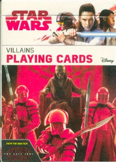 Star Wars: Az utolsó jedik póker kártya (villians)