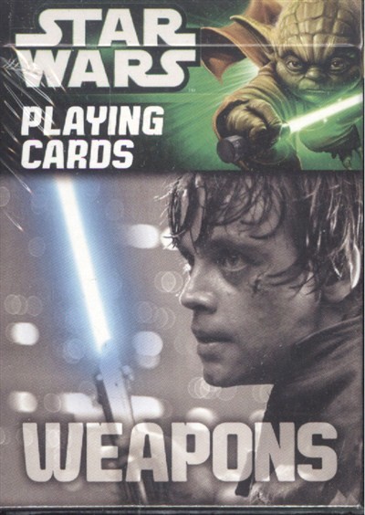STAR WARS: WEAPONS - PLAYING CARDS /KÁRTYAJÁTÉK