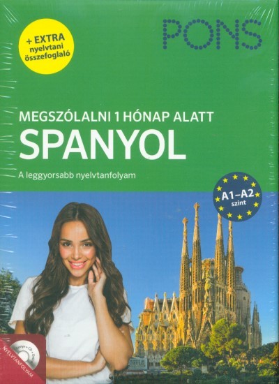 PONS Megszólalni 1 hónap alatt - Spanyol (könyv + CD+online) - A leggyorsabb nyelvtanfolyam