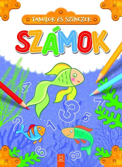 Tanulok és színezek - Számok