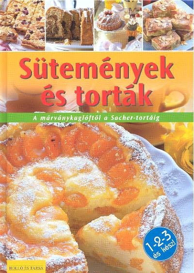 SÜTEMÉNYEK ÉS TORTÁK /A MÁRVÁNYKUGLÓFTÓL A SACHER-TORTÁIG