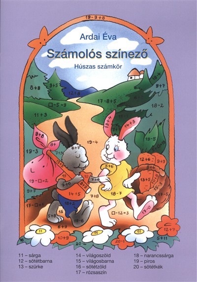 SZÁMOLÓS SZÍNEZŐ /HÚSZAS SZÁMKÖR