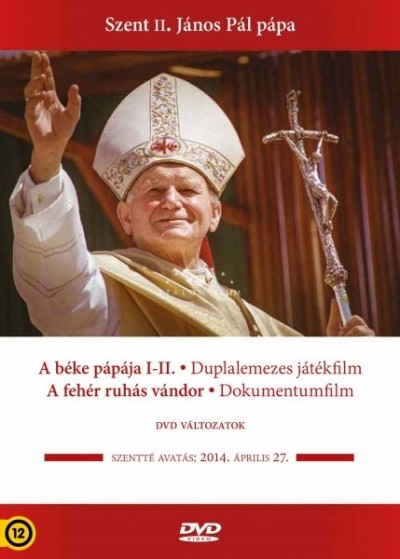SZENT II. JÁNOS PÁL PÁPA /DÍSZDOBOZOS DVD: A BÉKE PÁPÁJA I-II. , A FEHÉR RUHÁS VÁNDOR