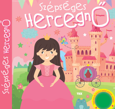 Szépséges hercegnő - Tapintsd és érezd a belső oldalak mintáit!