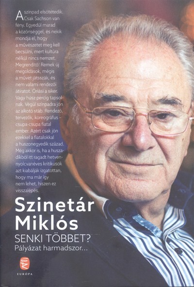 Senki többet? /Pályázat harmadszor...