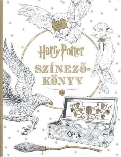 Harry Potter színezőkönyv