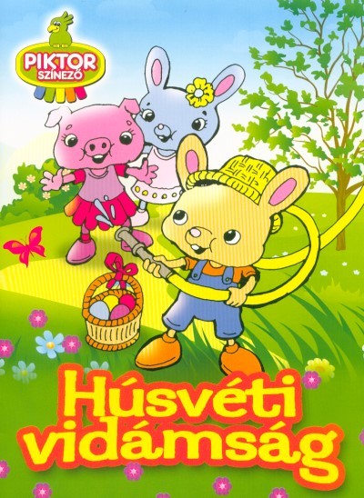 Húsvéti vidámság - Piktor szinező §H