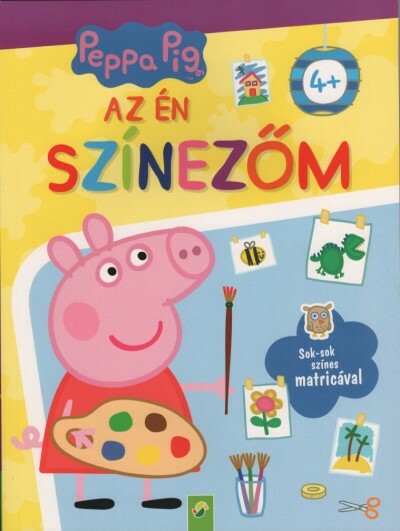 Peppa Malac: Az én színezőm - Sok-sok színes matricával