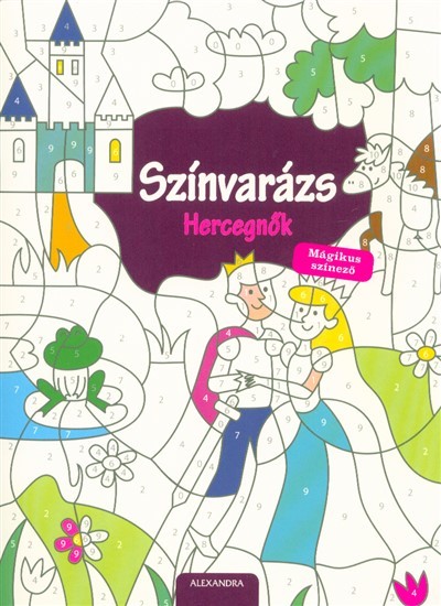 Színvarázs - Hercegnők /Mágikus színező