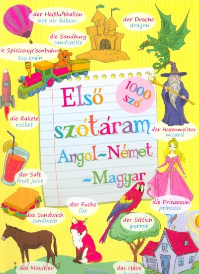 Első szótáram angol-német-magyar