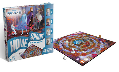 Jégvarázs 2.: Home Sprint - Társasjáték, műanyag figurákkal