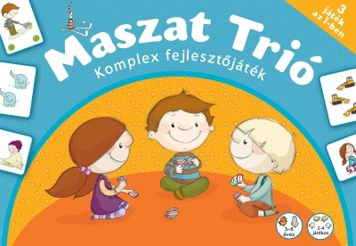 Maszat Trió - Komplex fejlesztőjáték /3 játék az 1-ben