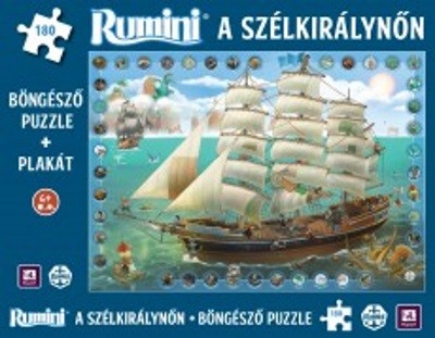 Rumini - A szélkirálynőn /Böngésző puzzle + plakát (társasjáték)