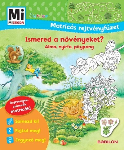 Ismered a növényeket? - Mi MICSODA Junior matricás rejtvényfüzet