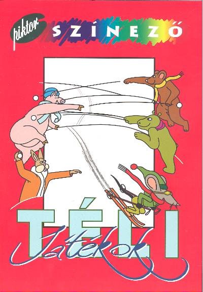 Téli játékok /Színező §K