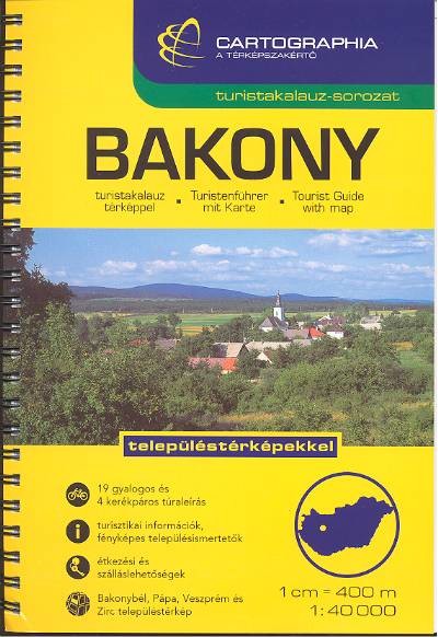 Bakony turistakalauz (1:40 000) /Turistakalauz-sorozat