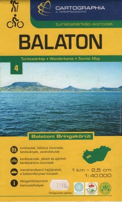 Balaton - Turistatérkép-sorozat 4.