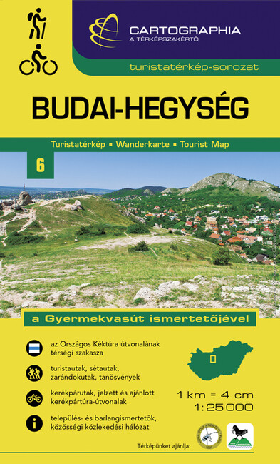 Budai-hegység - Turistatérkép-sorozat 6.