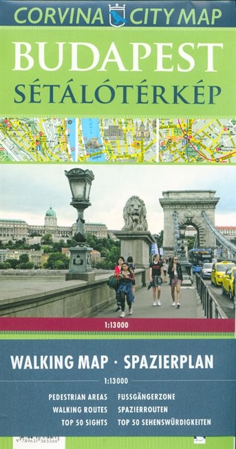 Budapest sétálótérkép