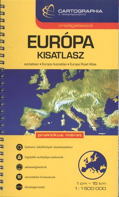 Európa kisatlasz (1:1 500 000) /Országatlaszok