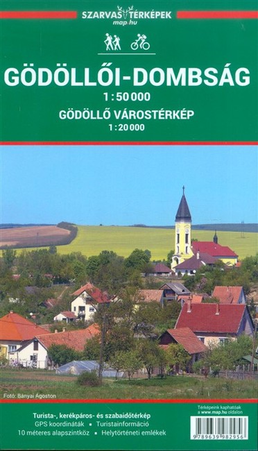 Gödöllői-dombság 1:50000 Gödöllő várostérkép 1:20000