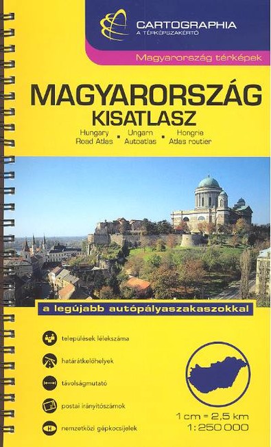  Magyarország kisatlasz (1:250 000) /Magyarország térképek 