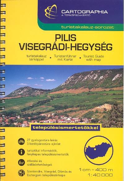 Pilis, Visegrádi-hegység turistakalauz (1:40 000) /Turistakalauz-sorozat