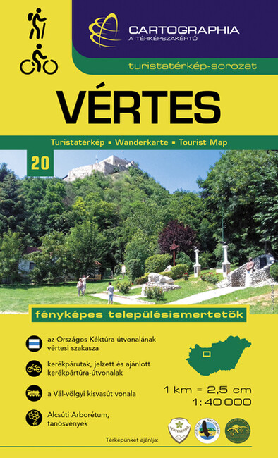 Vértes - Turistatérkép-sorozat 20.