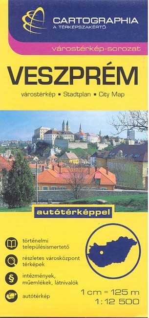 Veszprém várostérkép (1:12 500) /Várostérkép-sorozat