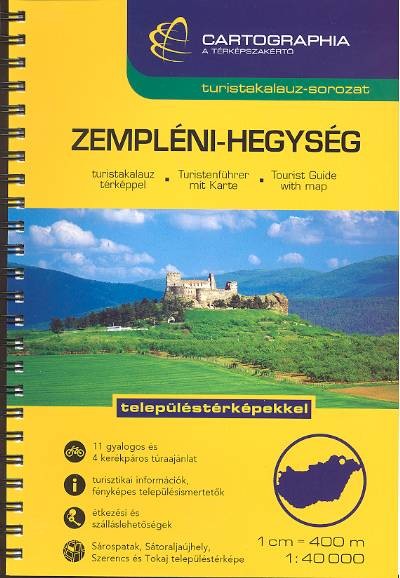 Zempléni-hegység turistakalauz (1:40 000) /Turistakalauz-sorozat