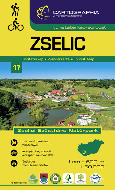 Zselic turistatérkép 1:60e.