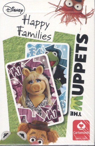THE MUPPETS - HAPPY FAMILIES /KVARTETT KÁRTYA JÁTÉK