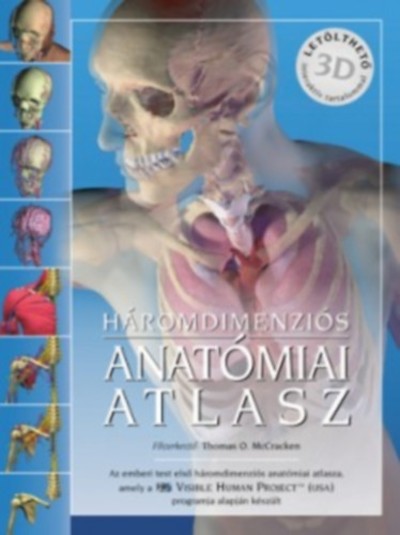 Háromdimenziós anatómiai atlasz /Letölthető 3d interaktív tartalommal